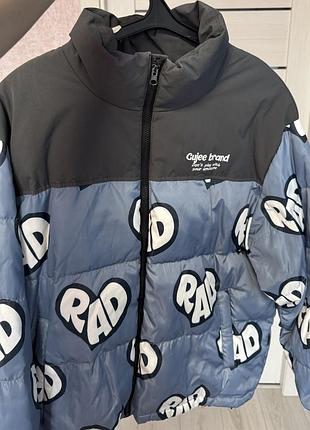 Дута куртка gujee brand з принтом "rad"