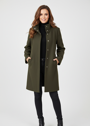 1+1=3! довге вовняне пальто jascha