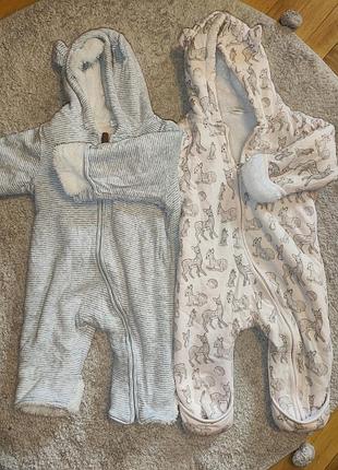Утепленные комбинезоны h&amp;m