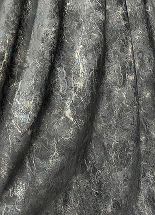 Турецкие бархатные шторы блэкаут на тесьме размер 150на270см цвет графит