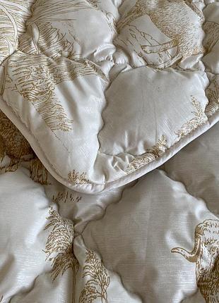 Ковдра на вовні двоспального розміру 175х210 якісна тепла зимова ковдра oda