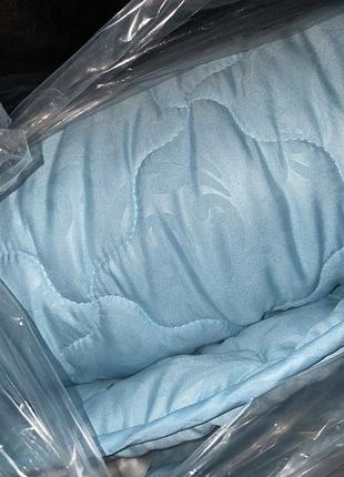 Ковдра євро 4 сезони зима-літо розмір 200х220 ода стьобане на кнопках 3 в 1, колір - сірий