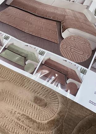 Накидки на диван і два крісла розмір 90х160см -2шт та 90х210см-1шт якісні велюрові дивандеки