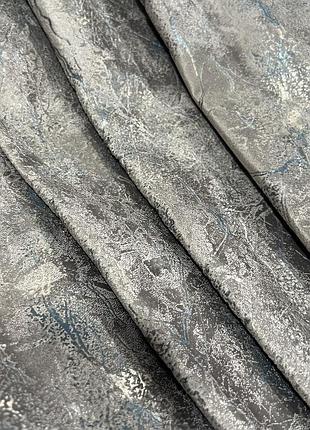 Турецкие бархатные шторы блэкаут на тесьме размер 200на270см цвет капучино