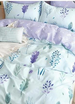 Двуспальный комплект постельного белья "бязь gold" 180х215. качественное постельное белье