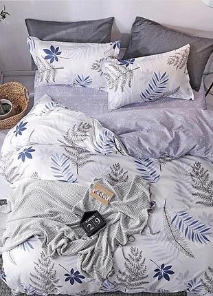 Двуспальный комплект постельного белья "бязь gold" 180х215. качественное постельное белье