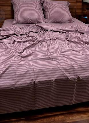 Евро комплект постельного белья "бязь gold"  200х215. качественное постельное белье