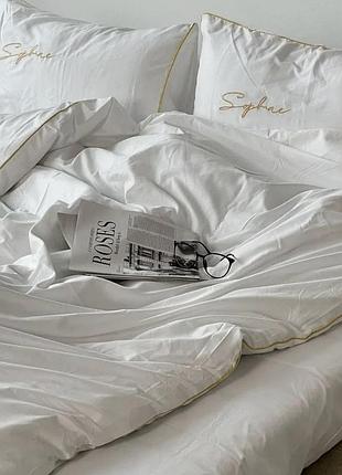 Полуторный комплект сатинового постельного белья высокого качества. размер полуторка 1.5
