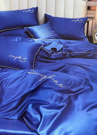 Полуторный комплект сатинового постельного белья высокого качества. размер полуторка 1.5