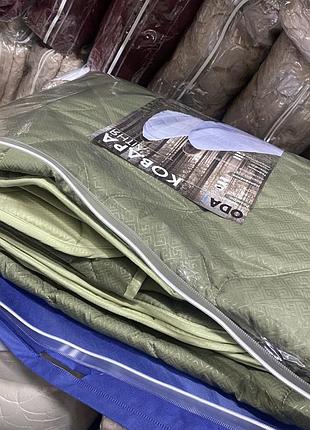 Ковдра літня двоспальна 175*215 см. ковдра oda , якісне літнє стьобане одіяло oda