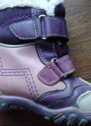 Черевики зима шкіра 23р.,устілка 15см