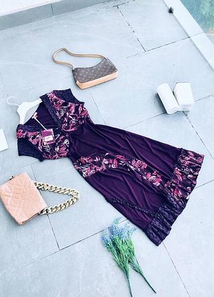 Платье дорогого бренда joe browns с этикеткой платья натуральная ткань