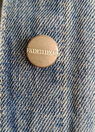 Fadded dnm джинсовый качественный бренд женская джинсовка жакет