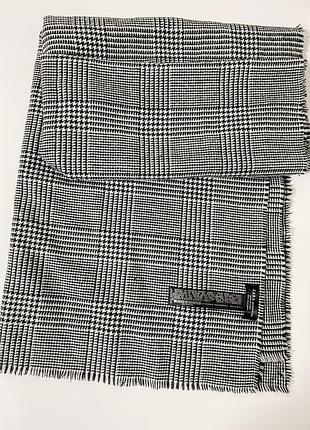 Широкий шарф палантин у клітинку від zara
