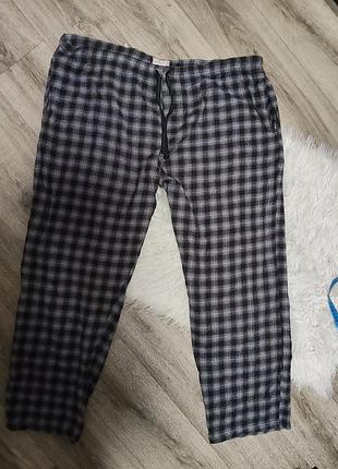 Крутые теплые домашние штаны размер xl