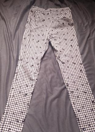 Брюки f&f у клітинку