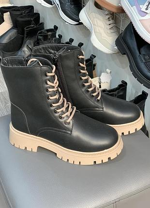 Черевики зимові шкіряні дуже теплі