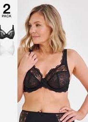 Бюстгальтер бюст бюстик лифчик чашка 90 g 40 g черный кружевной