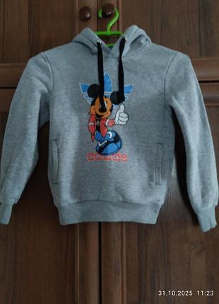 Кофта для хлопчика зимова тепла 
adidas 1,34см