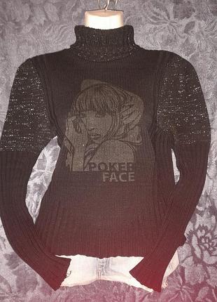 Свитер джемпер полувер женский