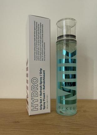 Спрей для фіксації макіяжу двофазний  milk makeup hydro grip setting spray