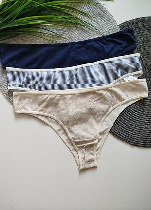 Хлопковые трусы трусики primark