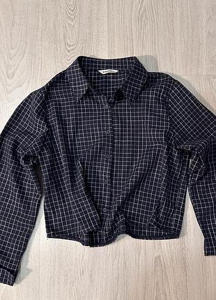 Стильна вкорочена сорочка , стан ідеал