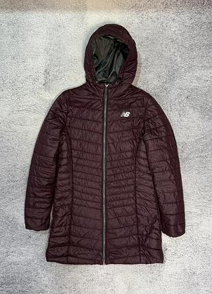 Жіноча утеплена подовжена куртка new balance ❤️