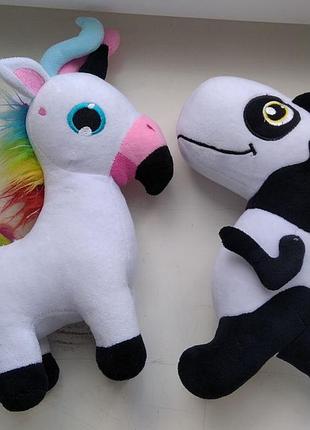 Мягкая игрушка сільпо дзьоборіжка единорог пандозавр