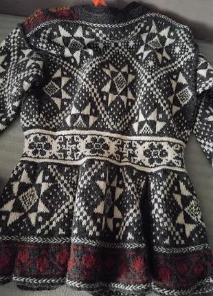 Кардиган - кафтан вінтаж