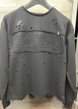 🔥 стильний чорний світшот оверсайз від re design 🔥