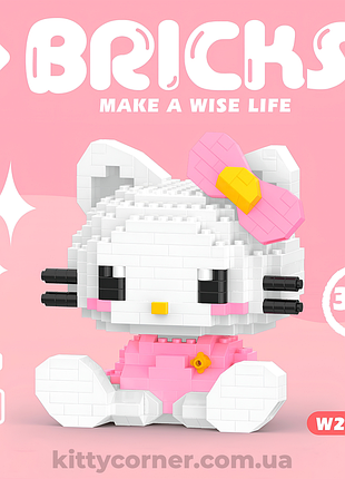 Фигурки hello kitty хелоу киты хелоу коти конструкто лего игрушка
