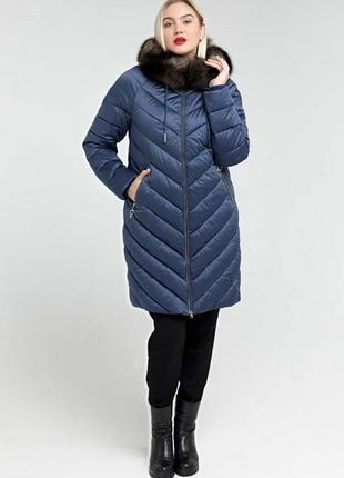 Зимовий пуховик riches, 56 розмір