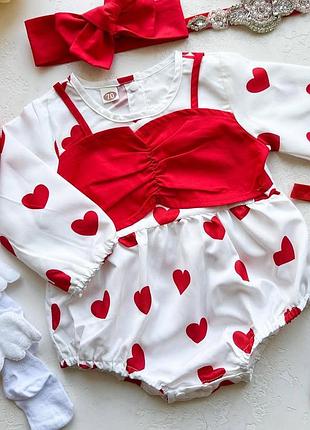 Боді сердечко.