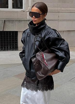 Zara ysl стиль невловимий бомбер куртка