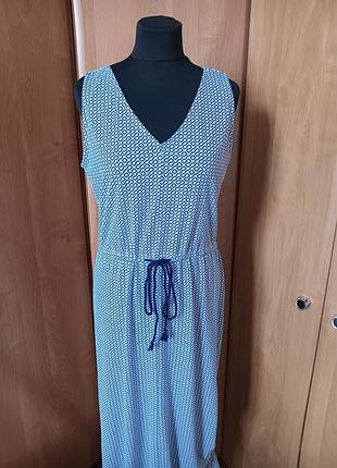 Платье, платье из трикотажа на лето продолговатый размер xl