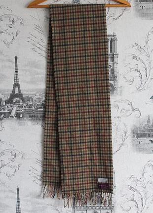 Шарф brook taverner оригинал шерсть молодого ягненка! made in british isles