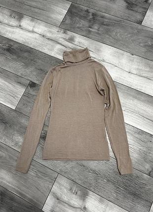 Базовий гольф жіночий в кавовому кольорі xs ,водолазка