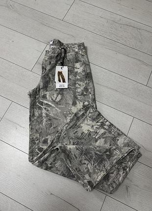 Жіночі широкі штани refrain los angeles з камуфляжним принтом, розмір 13/31