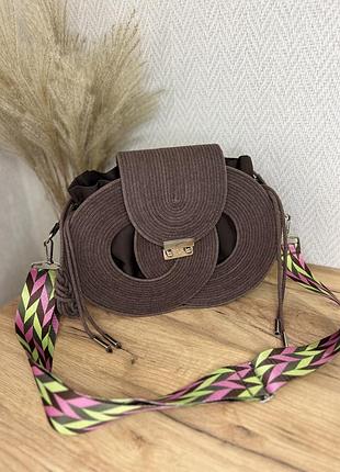 Сумочка з бавовняного шнура