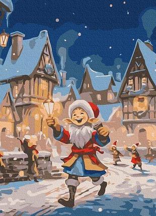 Набор картина по номерам "миссия эльфа" 30х40см kbs0146, yargo