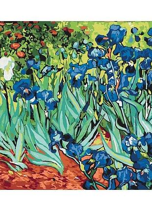 Набор картина по номерам "ирисы. ван гог" 40х50см bs51339, yargo