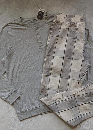 Пижама мужская с длинным рукавом