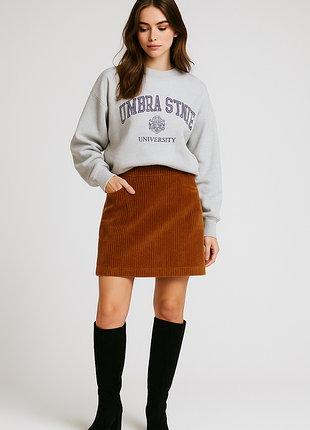 Стильная,теплая юбка 52р