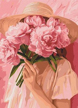 Набор картина по номерам "розовое настроение" 40х50см bs54089, yargo