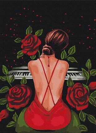 Набір картина за номерами "мелодія серця" © alla berezovska 40х50см bs54157, yargo