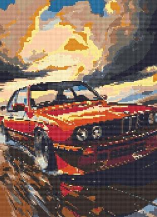 Набір алмазна мозаїка авто bmw e34 40*50 см od3324, yargo