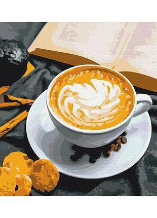 Набор картина по номерам "кофе с ароматом корицы" bs52634, yargo