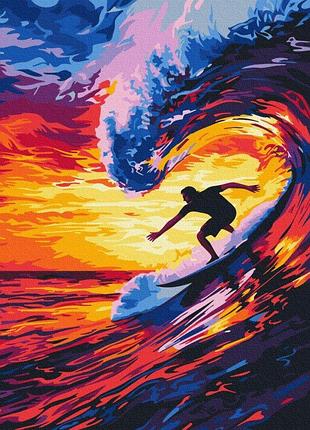 Набор картина по номерам "держи волну" bs54107, yargo