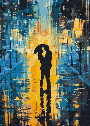 Набор картина по номерам "диалог света и дождя" 40х50см bs53983, yargo